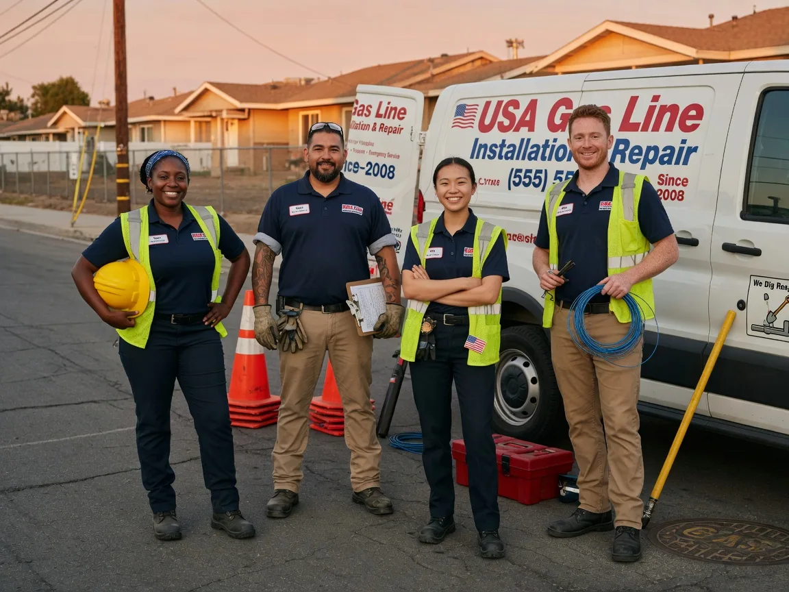 Gas Line Installation company in Harvey, ND